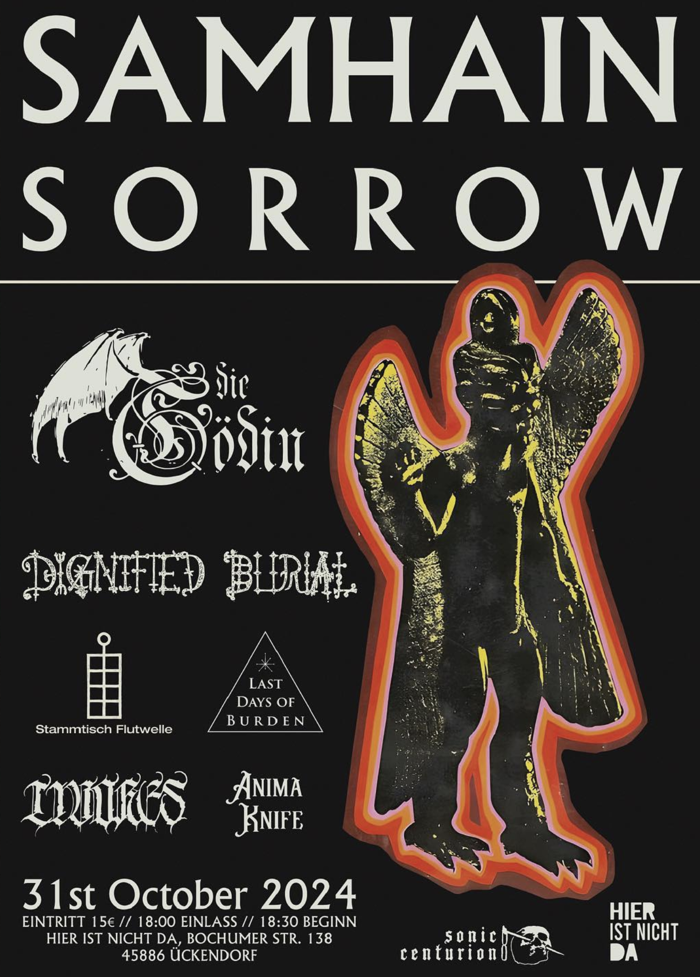 Samhain Sorrow Halloween Festival im HIER IST NICHT DA