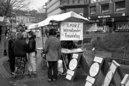 Ausstellung Frauenbegung Gelsenkirchen HIER IST NICHT DA